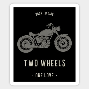 Born to Ride Biker Style Sticker